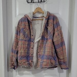 Women's Plaid Jacket - Multicolor